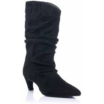 Angela D Botas altas Bota con caña fruncida para mujer