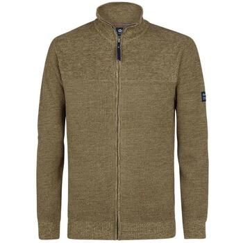 Petrol Industries Chaqueta de punto Collar para hombre