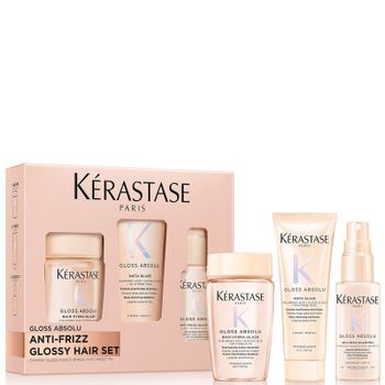 Kérastase Gloss Absolu – Discovery Set for All Hair Types, Including Long Hair Prone to Frizz