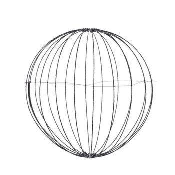 Wellhome Bola Metálica Plegable Con 224 Luces Led Rgb Y Control Remoto