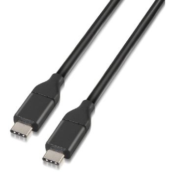 Nanocable Cable USB 3.1 Tipo C a USB Tipo C Macho/Macho 1m Negro