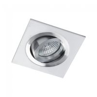 empotrable led classic cuadrado aluminio blanco 8w