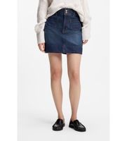 boss para mujer 50559404 mini falda lisa azul 29 casual algodon denim