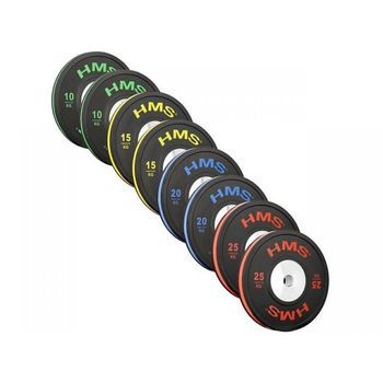 Conjunto Btbr Set Olímpico- 2x (10kg,15kg,20kg,25kg) Hms Btbr Set