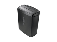 destructora de papel - hama safe x10 cd nivel p4 t4 e3 destruye hasta 10 hojas cddvdblu-ray y tarjetas plastico 72 db negro