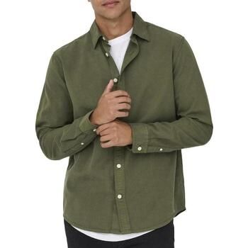 Only & Sons Camisa manga larga Sotto para hombre