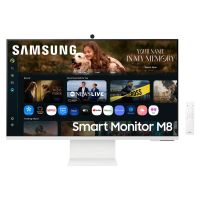 samsung m80f 32 4k ultra hd 60hz va smart hdr10 blanco usb-c altura ajustable