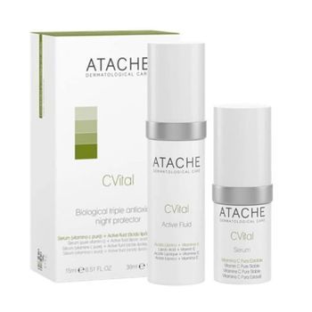 ​cvital Active Fluid+sérum 30ml+15ml Atache