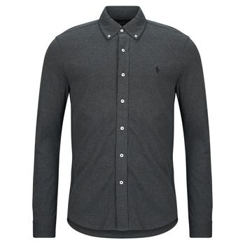Polo Ralph Lauren Camisa manga larga CAMISA AJUSTADA CON CUELLO ABOTONADO EN POLO FEATHERWEIGHT para hombre