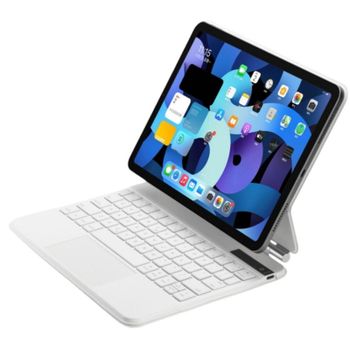 Royal Bailey P109pro Funda Con Bluetooth Teclado Para Ipad 10th(2022)10.9 Blanco