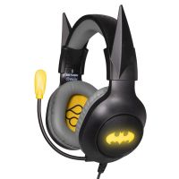 fr-tec dc batman auriculares gaming negros