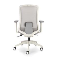 spacio ardena silla ergonomica de malla gris