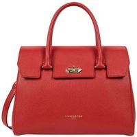 lancaster bolso de mano bolso con solapa milano cosmos cuero rojo para mujer