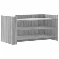 mesa de centro 50x100x50 cm madera - gris