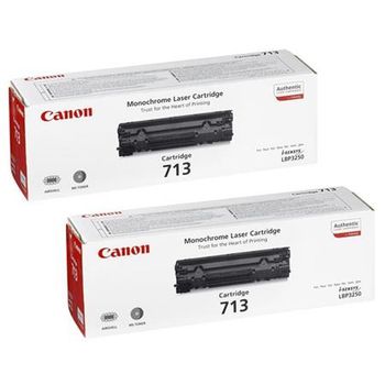 Canon 713 Black Original Toners Twin Pack (2 Pack)