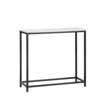 Mesa consola de entrada madera negro