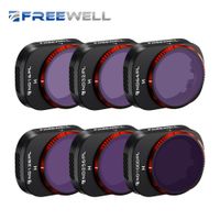 kit de filtros nd y ndpl de 6 piezas de la marca freewell nd16 nd32 nd64 nd128 nd256 nd1000 y filtro pl para los accesorios de fotografia de la dji mini 4 pro