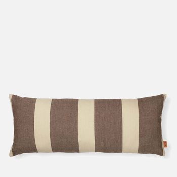 Ferm Living Strand Cushion - Carob Brown/Parchment