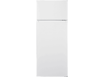 Frigorífico dos puertas - ok. OFK 471 E W, PW58BM, 142.5 cm, 206 l, Pies ajustables, Blanco