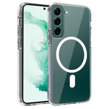 Cool Carcasa Magnética Transparente para Samsung S906 Galaxy S22 Plus