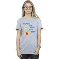 disney camiseta bears just wanna have sun para mujer