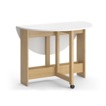 Mesa De Comedor Rondo 20-100 X 100 Cm Plegable Vicco