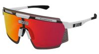 gafas scicon aerowattmultimirror rojo   blanco