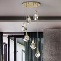 lampara colgante led aquaria 6x4w