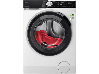 Lavadora carga frontal - AEG LFR8504L6Q, 11 Kg, 1400 rpm, 12 programas, AutoDose, PowerClean, Blanco