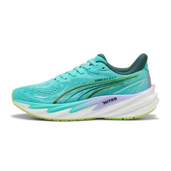 Zapatillas Puma Velocity NITRO 5 HYROX Azul Amarillo AW26 Mujer, Talla 38.5 - EUR