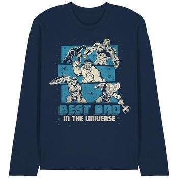 Marvel Camiseta manga larga Best Dad In The Universe para hombre