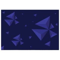 papel pintado 3d - lluvia de meteoritos 250x175 cm