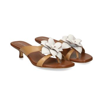 Michael Kors Sandalias Con Tacón Mujer - Marrón Talla 7