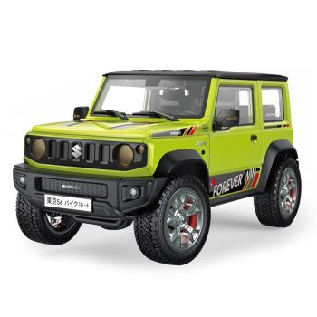 TRASPED HG4-210 RTR 1/16 2.4G 4WD coche RC para SUZUKI JIMNY Rock Crawler con luces LED, sonido simulado de humo, engran