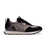 hispanitas para mujer hi254209 zapatillas de piel kansas negro 37 plano 1 a 3cm cordones casual