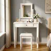tocador velia madera blanco 42x73x130 cm clp