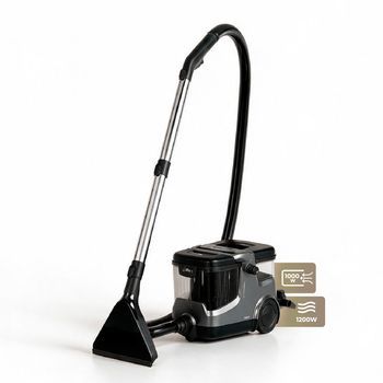Limpiatapicerías Evvo Am68 1000w Doble Depósito 1.5l Accesorios Xxl Ventanas