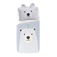 juego de funda nordica infantil oso polar -  cama105 180x270