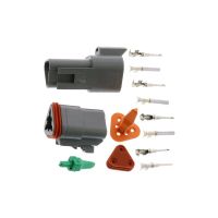 conector de cable electrico carcasa deutsch 3 pines kit gris