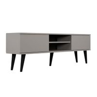 mueble tv 160 cm paneles gris