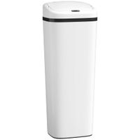 cubo de basura 33x25x84 cm blanco