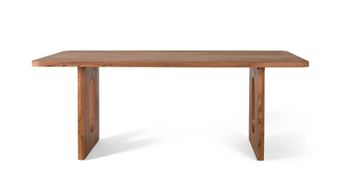 Mesa de comedor en madera de acacia natural 2 metros
