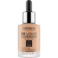 catrice base de maquillaje hd coverage liquid foundation - 44 deeply rose para mujer