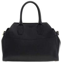 guess bandolera bolso bandolera yulia small satchel negro para mujer