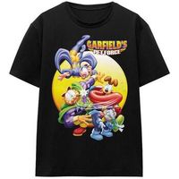 garfield tops y camisetas tongue of doom para mujer