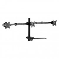 equip soporte de mesa triple articulado para monitor de 17 -27 vesa 100x100 max 7kg