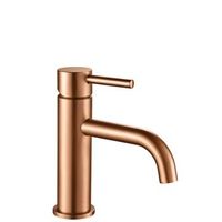grifo de lavabo rea lungo brush copper low