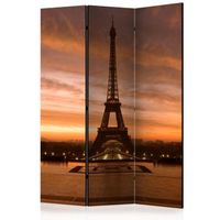 biombo - eiffel tower at dawn 135x172 cm
