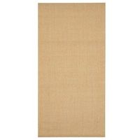 alfombra de sisal natural 100x200 cm vidaxl