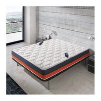 colchon viscoelastico con masaje ecode baicent fleur de lavande 90x190 cm antiacaros doble cara nucleo pur 25rkg termoregulable 20rcm eco-3sm-90190